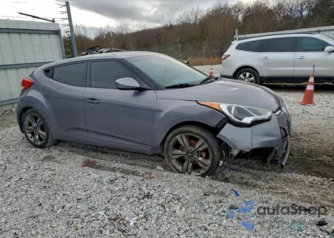 2016 Hyundai Veloster from USA, damaged, VIN KMHTC6AD5GU283826